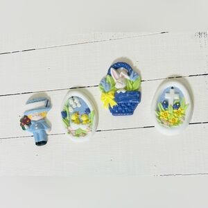 Vintage hand-painted ceramic Easter decor